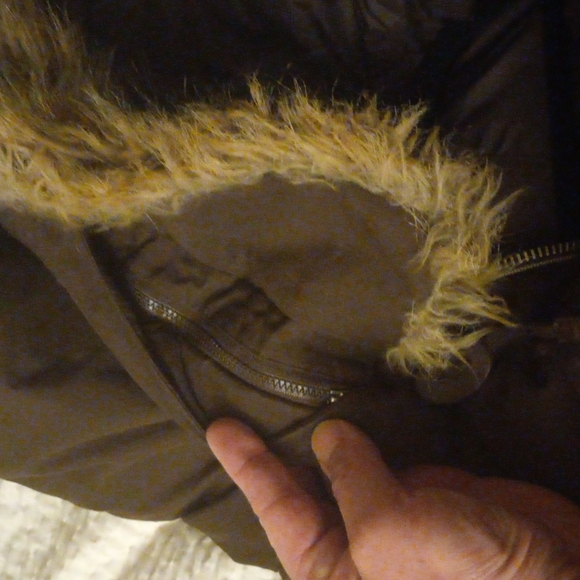 Mens North Face Havent winter coat with fur hood - Picture 16 of 16